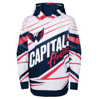 Washington Capitals detská mikina s kapucňou Adept Quarterback Sublimated