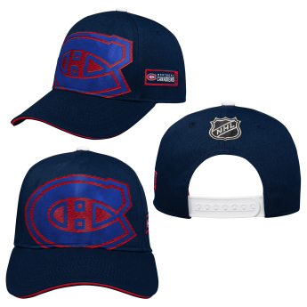 Montreal Canadiens detská čiapka baseballová šiltovka Big Face blue