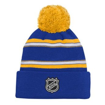 St. Louis Blues detská zimná čiapka Wordmark Cuffed Pom