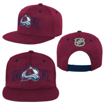 Colorado Avalanche detská čiapka flat šiltovka Life Style Printed Snapback