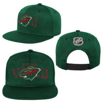 Minnesota Wild detská čiapka flat šiltovka Life Style Printed Snapback