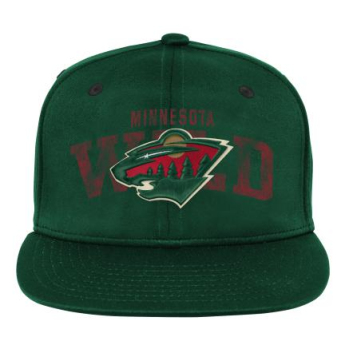 Minnesota Wild detská čiapka flat šiltovka Life Style Printed Snapback