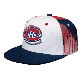 Montreal Canadiens detská čiapka flat šiltovka Paint Splatter Fashion Snapback