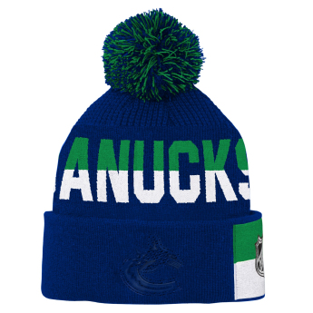 Vancouver Canucks detská zimná čiapka Faceoff Jacquard Knit