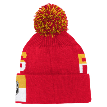 Calgary Flames detská zimná čiapka Faceoff Jacquard Knit