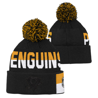 Pittsburgh Penguins detská zimná čiapka Faceoff Jacquard Knit