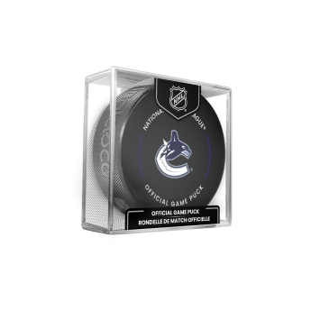 Vancouver Canucks puk Official Game Puck 2022-2023