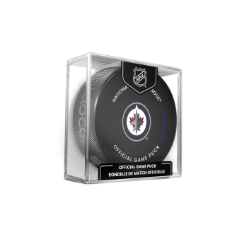 Winnipeg Jets puk Official Game Puck 2022-2023