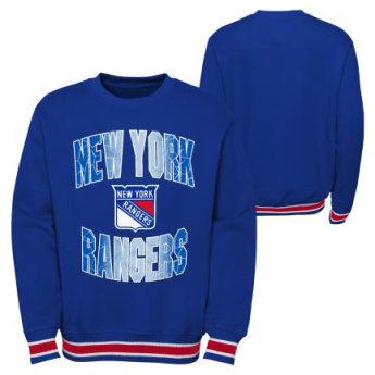 New York Rangers detská mikina Blueliner Crew Neck blue