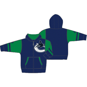 Vancouver Canucks detská mikina s kapucňou Faceoff Colorblocked Fleece Full-Zip