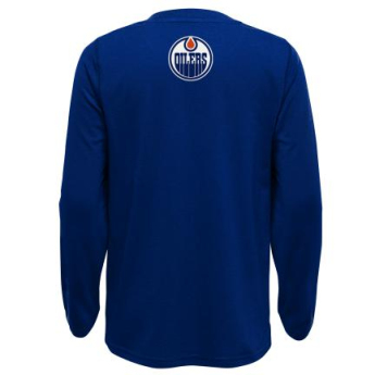 Edmonton Oilers detské tričko s dlhým rukávom Rink Reimagined LS Ultra blue