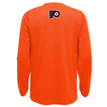 Philadelphia Flyers detské tričko s dlhým rukávom Rink Reimagined LS Ultra orange