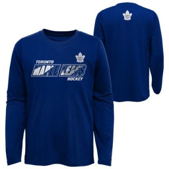 Toronto Maple Leafs detské tričko s dlhým rukávom Rink Reimagined LS Ultra blue