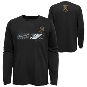 Vegas Golden Knights detské tričko s dlhým rukávom Rink Reimagined LS Ultra black