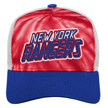 New York Rangers detská čiapka baseballová šiltovka Santa Cruz Tie Dye Trucker