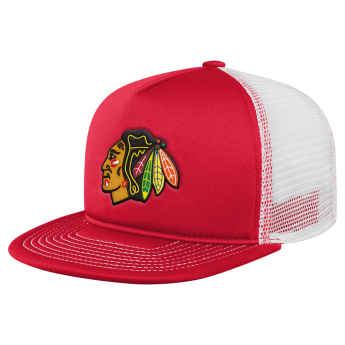 Chicago Blackhawks detská čiapka flat šiltovka Foam Front Trucker Snapback