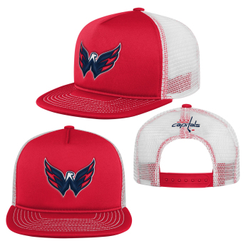 Washington Capitals detská čiapka flat šiltovka Foam Front Trucker Snapback