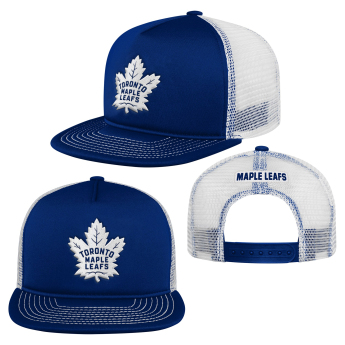 Toronto Maple Leafs detská čiapka flat šiltovka Foam Front Trucker Snapback