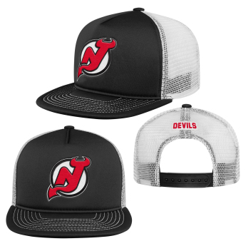 New Jersey Devils detská čiapka flat šiltovka Foam Front Trucker Snapback