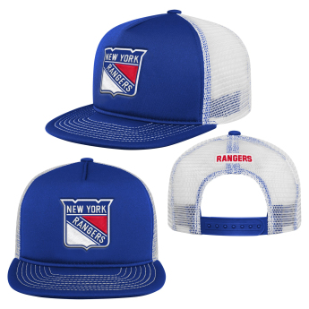 New York Rangers detská čiapka flat šiltovka Foam Front Trucker Snapback