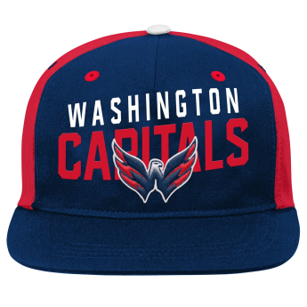 Washington Capitals detská čiapka flat šiltovka Life Style Old School Flatbrim