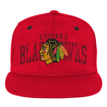 Chicago Blackhawks detská čiapka flat šiltovka Life Style Printed Snapback