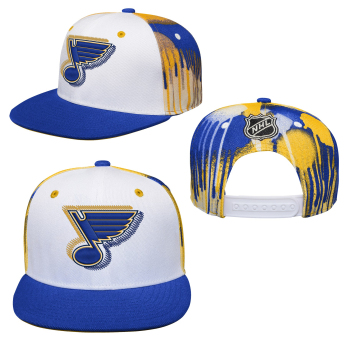 St. Louis Blues detská čiapka flat šiltovka Paint Splatter Fashion Snapback