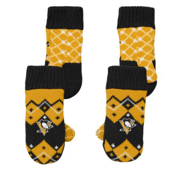 Pittsburgh Penguins detské rukavice Fleece Lined Patchwork