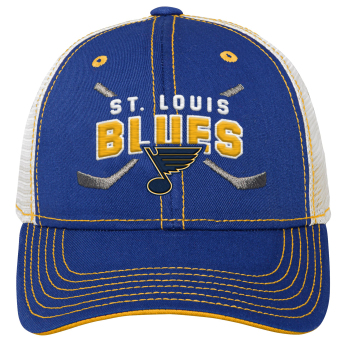 St. Louis Blues detská čiapka baseballová šiltovka Core Lockup Trucker Snapback