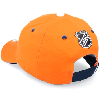 Edmonton Oilers detská čiapka baseballová šiltovka Fashion LogSlouch orange