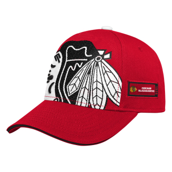 Chicago Blackhawks detská čiapka baseballová šiltovka Big Face red
