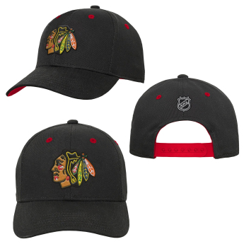 Chicago Blackhawks detská čiapka baseballová šiltovka Alternate Basic Precurved