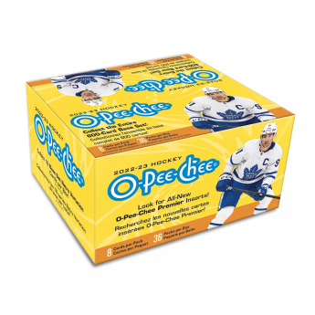 NHL boxy hokejové karty NHL 2022-23 Upper Deck O-Pee-Chee Retail Box
