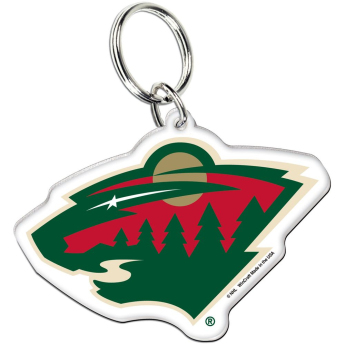 Minnesota Wild kľúčenka Logo Premium Acrylic Keychain