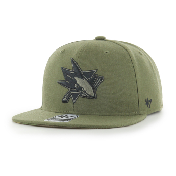 San Jose Sharks čiapka flat šiltovka Ballpark Camo 47 CAPTAIN NHL green