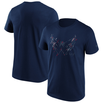 Washington Capitals pánske tričko Etch T-Shirt navy