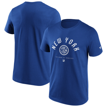 New York Rangers pánske tričko College Stamp blue
