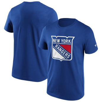New York Rangers pánske tričko Primary Logo Graphic blue