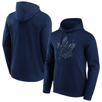 Toronto Maple Leafs pánska mikina s kapucňou Etch Hoodie navy