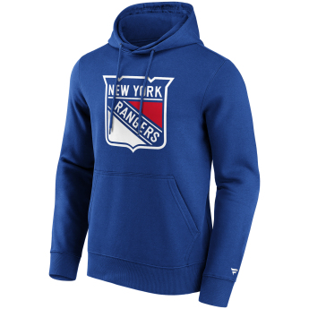 New York Rangers pánska mikina s kapucňou Primary Logo Graphic Hoodie blue