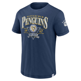 Pittsburgh Penguins pánske tričko True Classics Cotton Slub Elevated blue