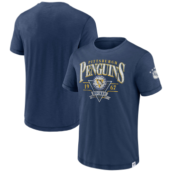 Pittsburgh Penguins pánske tričko True Classics Cotton Slub Elevated blue