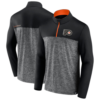 Philadelphia Flyers pánska mikina Iconic Defender 1/4 Zip black