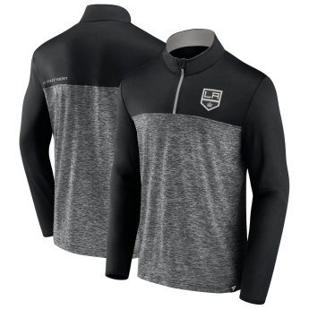 Los Angeles Kings pánska mikina Iconic Defender 1/4 Zip black