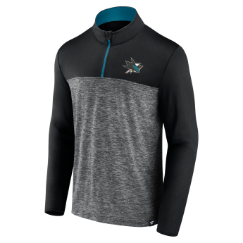 San Jose Sharks pánska mikina Iconic Defender 1/4 Zip