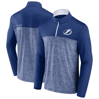 Tampa Bay Lightning pánska mikina Iconic Defender 1/4 Zip blue