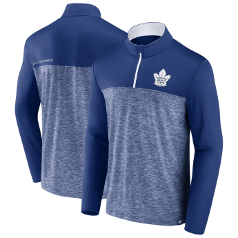 Toronto Maple Leafs pánska mikina Iconic Defender 1/4 Zip blue