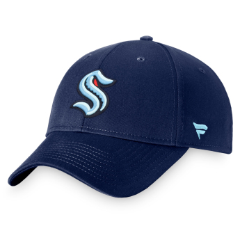 Seattle Kraken čiapka baseballová šiltovka Core Structured Adjustable blue