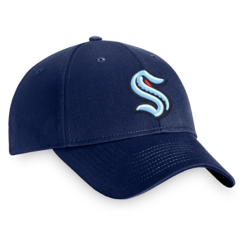 Seattle Kraken čiapka baseballová šiltovka Core Structured Adjustable blue