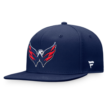 Washington Capitals čiapka flat šiltovka Core Snapback blue